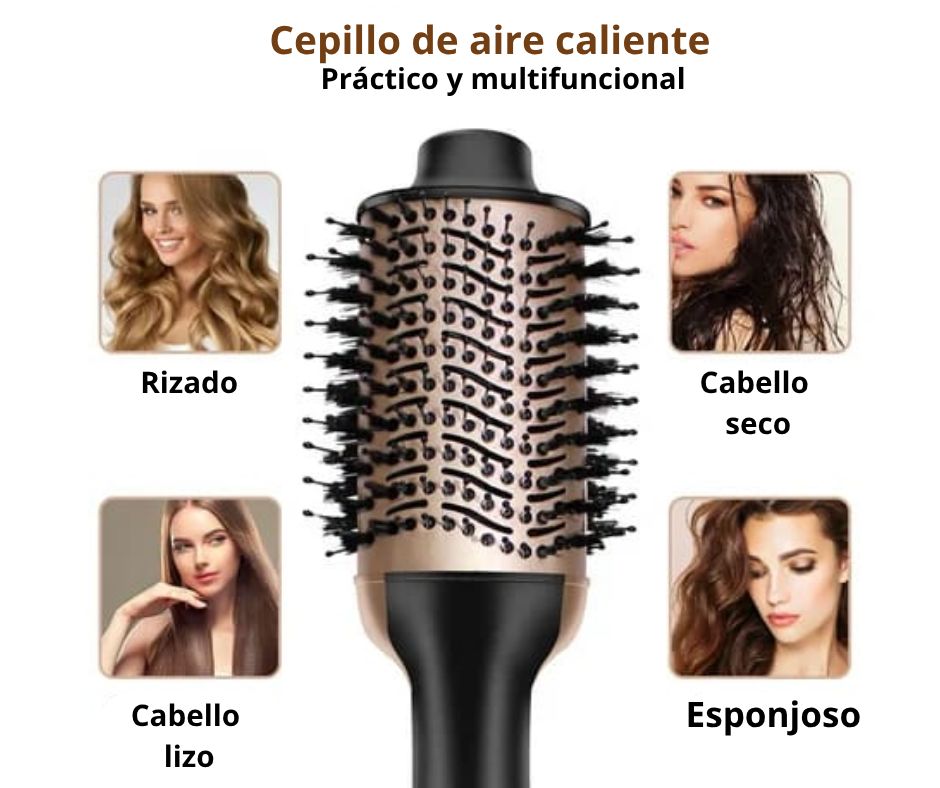 Cepillo Secador Voluminizador Keratina