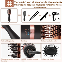 Cepillo Secador Voluminizador Keratina