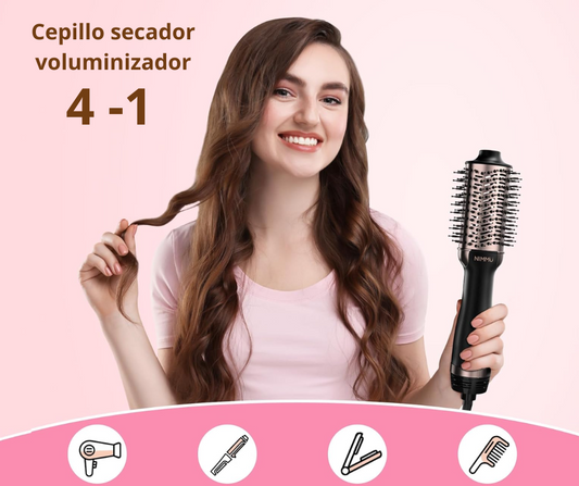 Cepillo Secador Voluminizador Keratina
