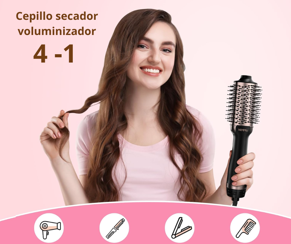 Cepillo Secador Voluminizador Keratina